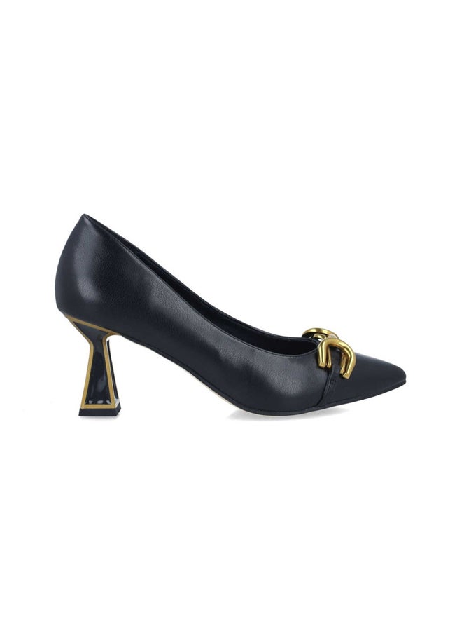 MENBUR Fascino Gold Jewelery Heels - Image 1