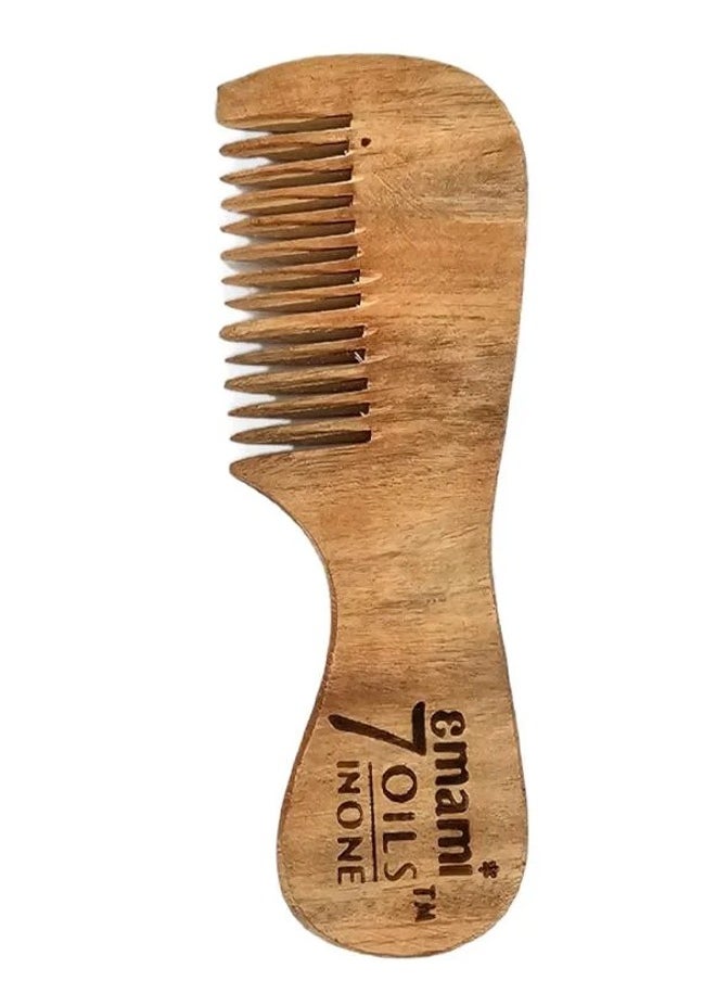 emami Emami original wood comb to soften hair 