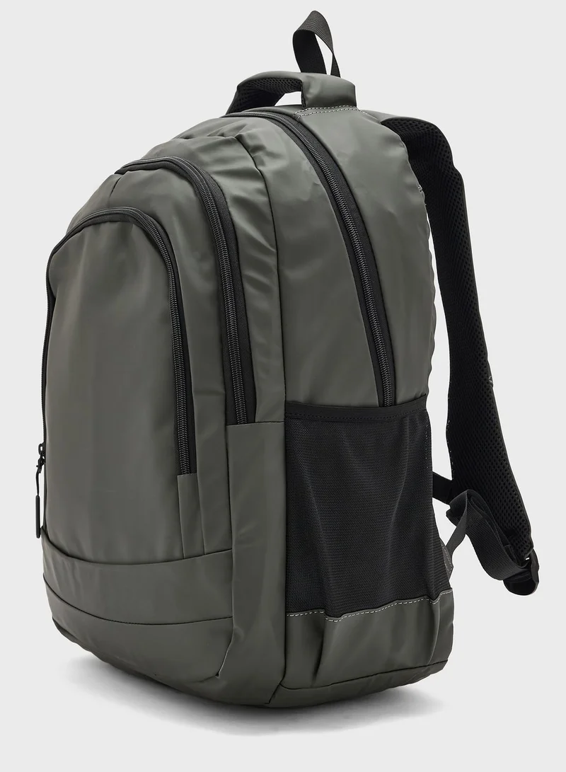 سفنتي فايف Dual Compartment Backpack With Padded Support
