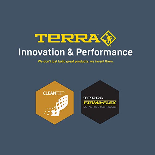 Terra حذاء عمل متوسط القطع للرجال من تيرا - أسود - Image 2