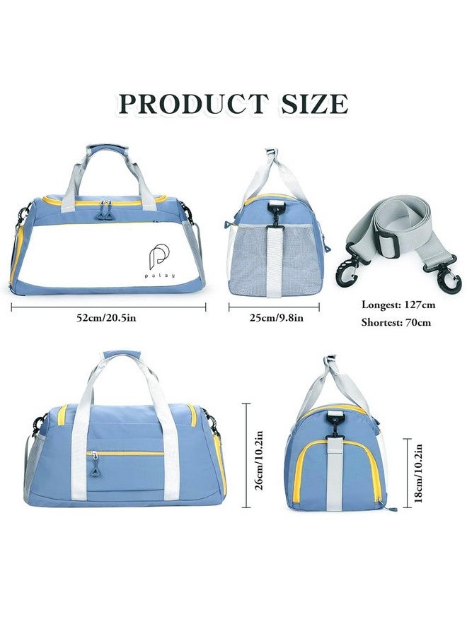 PALAY¬Æ Travel Bags for Luggage Muti- Pocket Sports Duffle Bags for Women with Wet Pocket & Shoe Compartment Weekender Overnight Gym Bags for Women - Image 2