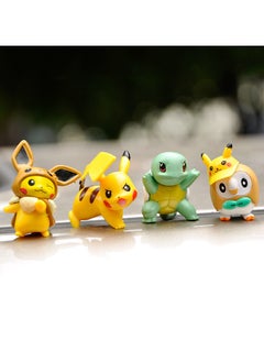 QiaoKai 8-Piece Set of Pokémon Animal Figures set, pet Pokémon Decorative Doll Model Doll Toy Animal Set Mini Doll Ornaments  - Image 3
