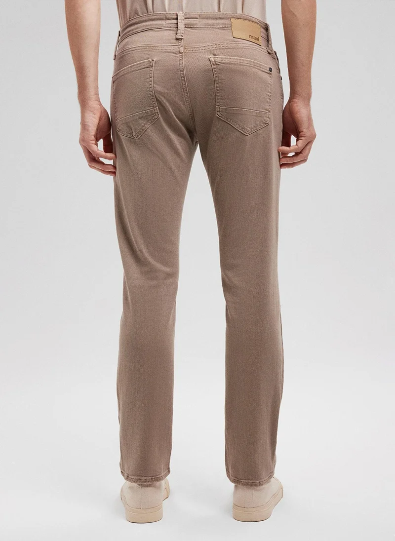 مافي Marcus Weathered Teak Comfort Gabardine Pants