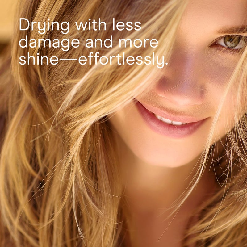 Conair Wall-Mount Hair Dryer, 1600W Blow Dryer with LED Nightlight, 2 Heat 2 Speed Settings, White - Image 5