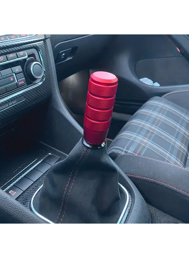 Burnt Blue Non Slip Car Shift Knob Manual Automatic Aluminum 5 6 Speed Thread Titanium - Image 1