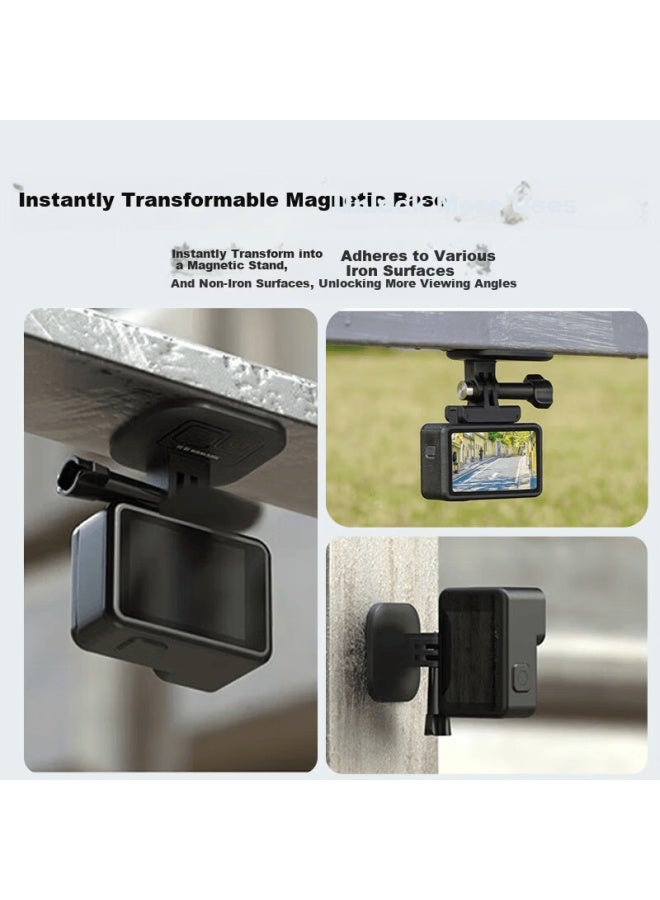 Youfes Yangfeisi Magnetic Neck Strap Mount For Dji Nano Dji Osmo Sports Camera Chest Mount Magnetic Base Accessory - Image 5
