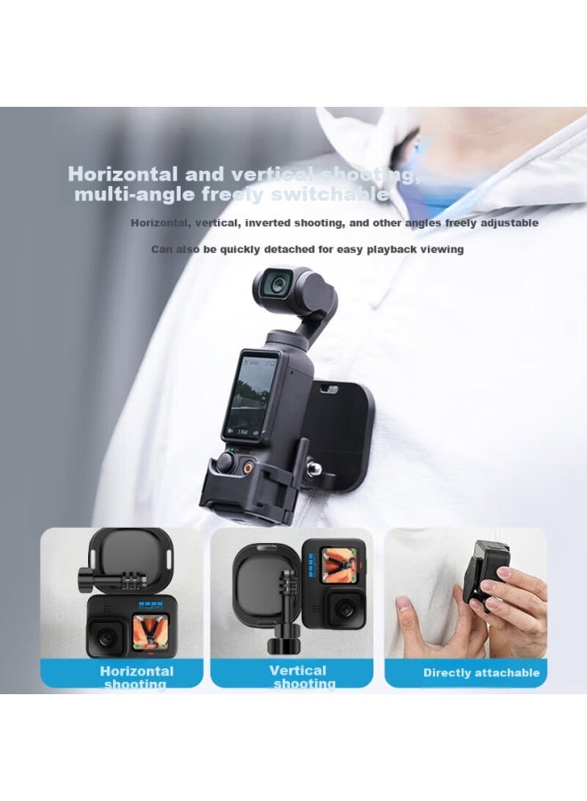 Youfes Yangfeisi Magnetic Neck Strap Mount For Dji Nano Dji Osmo Sports Camera Chest Mount Magnetic Base Accessory - Image 2