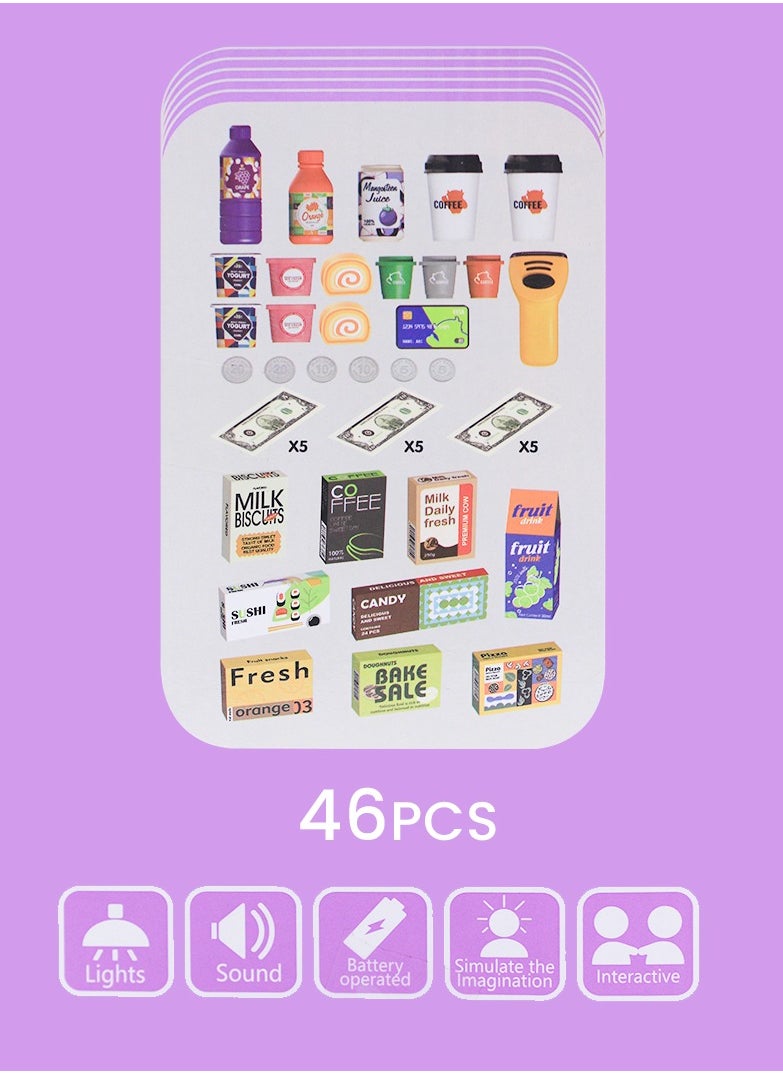 Generic Super Market Play Set, Interactive Learning Toy, Develops Common Sense Skills  - Image 2