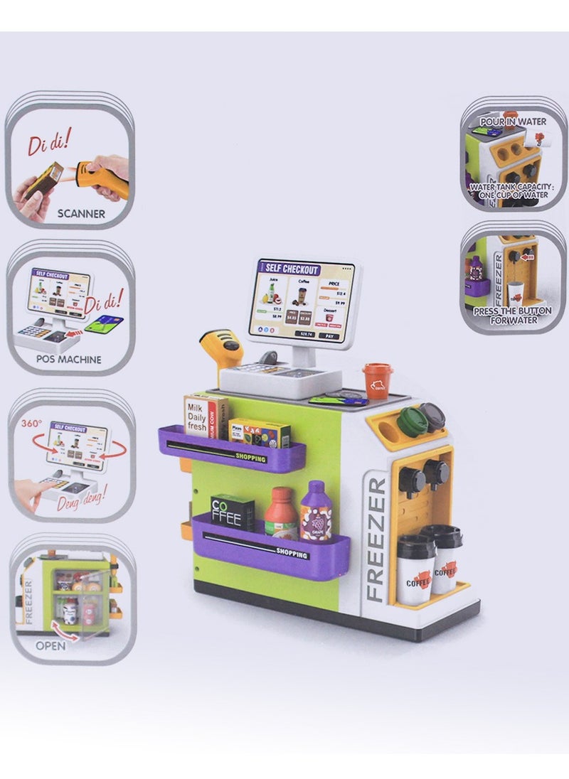 Generic Super Market Play Set, Interactive Learning Toy, Develops Common Sense Skills  - Image 4