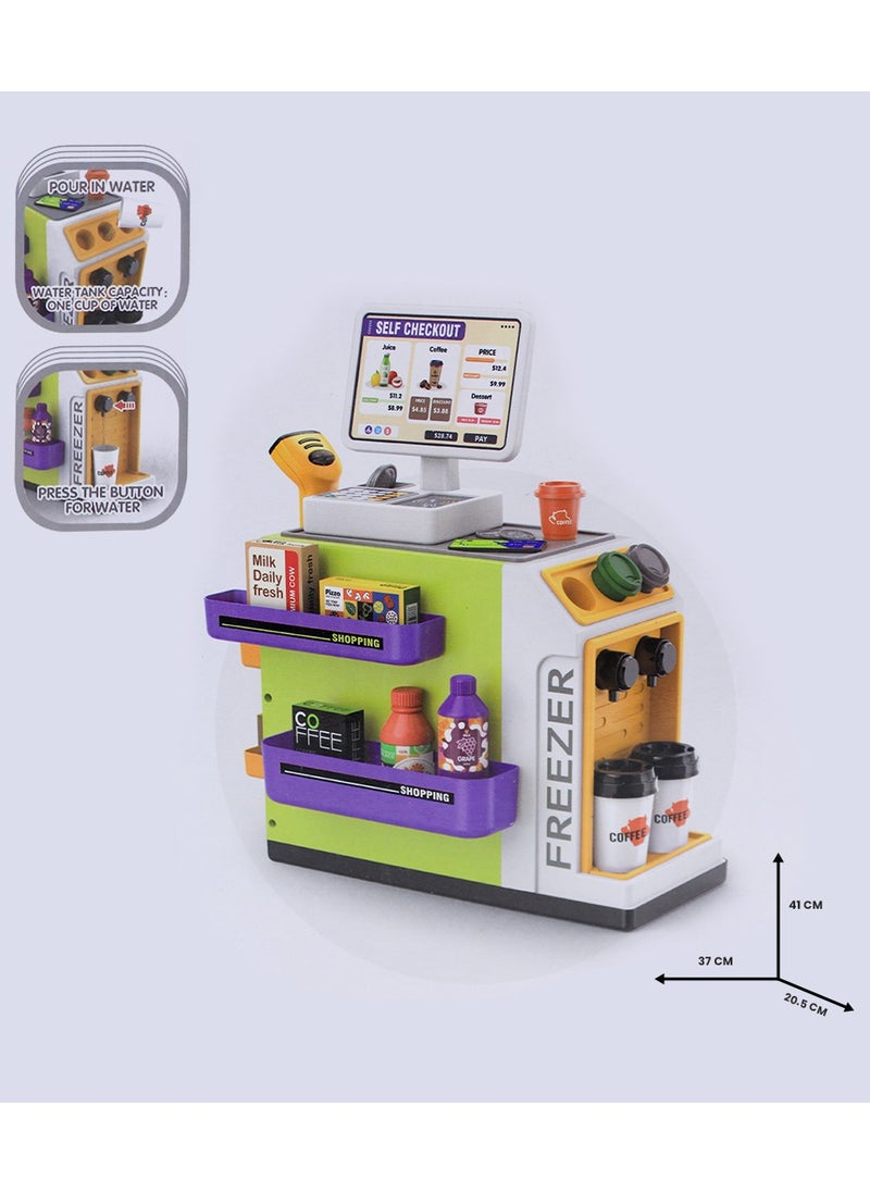 Generic Super Market Play Set, Interactive Learning Toy, Develops Common Sense Skills  - Image 3