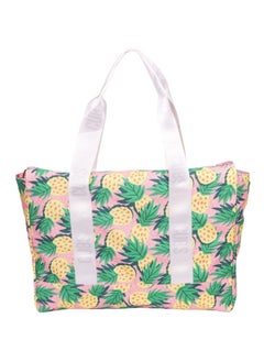 CUBS Double Face Tote Bag Multicolor Large Pineapple Fiesta  - Image 5