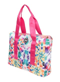 CUBS Double Face Tote Bag Multicolor Large Pineapple Fiesta  - Image 3