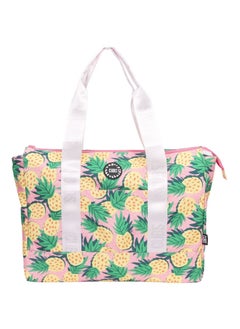 CUBS Double Face Tote Bag Multicolor Large Pineapple Fiesta  - Image 4