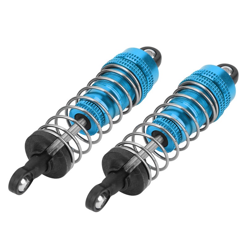 Metal Shock Struts Damper RC Spare Parts for 1/14 WLtoys 144001 RC ModelBlue - Image 3