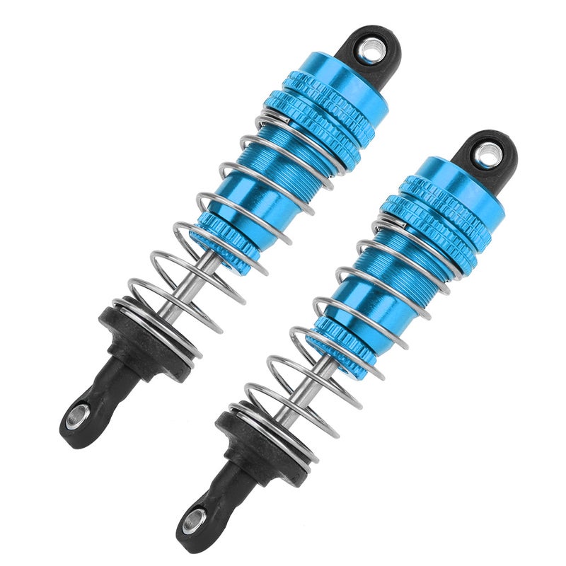 Metal Shock Struts Damper RC Spare Parts for 1/14 WLtoys 144001 RC ModelBlue - Image 2