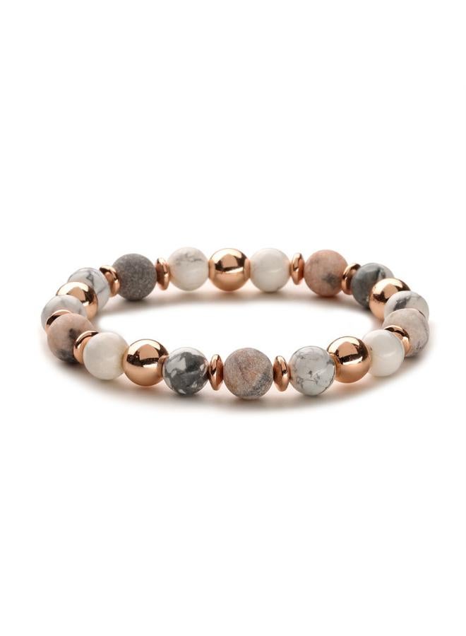 Explosions Natural Stone Bracelet Essential Oil Aromatherapy Bracelet Hot Powder Zebra Bracelet Bracelet Manufacturers 