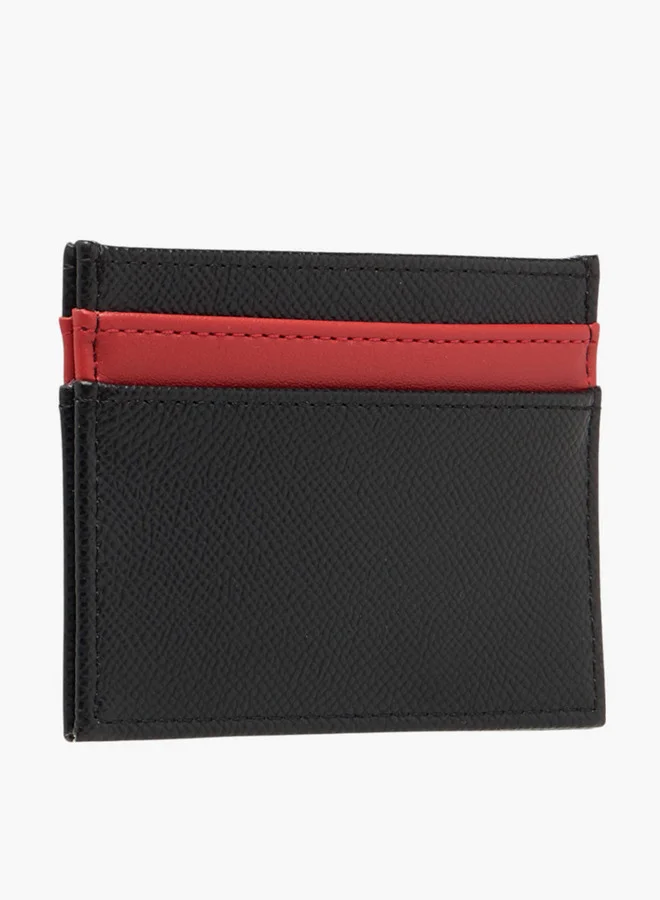 Flora Bella By Shoexpress Solid Card Holder with Open Top