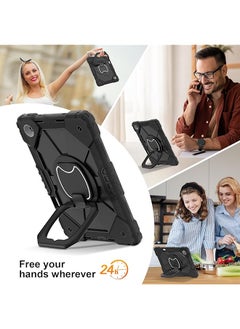 Tablet Case For Samsung Galaxy Tab A9 8.7 Inch Heavy Duty Shockproof Protective Tablet Case With 360 Rotating Folding Stand Pencil Holder And Screen Protector - pzsku/Z13F52BE38FE9145C6C78Z/45/_/1740496507/d3d9aa22-0cf8-4384-b696-5d144fa0fa7b