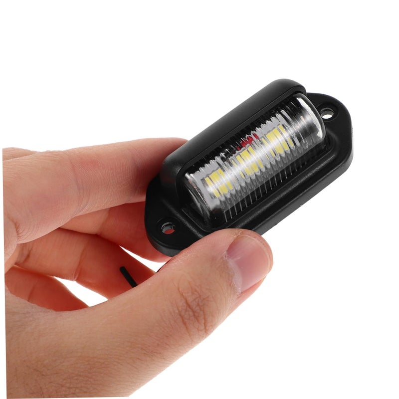 2pcs Black Led License Plate Lights And Side Marker Lights For Car Truck - Image 4