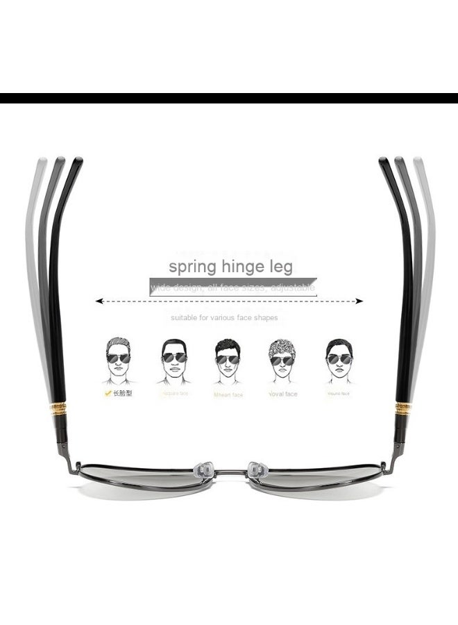 Anna Outdoor UV Protection Fishing Driving Photochromic Polarized Sunglasses - Image 2