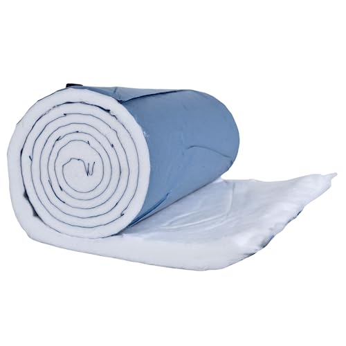 Vakly 100% Cotton Roll 1 lb – Large Non-Sterile Soft & Absorbent White Cotton 12” x 56” for Wound Care, Casting, Beauty, and Crafts – Easy to Tear, Pure Medical-Grade Roll - 1-Pound White Fibers - Image 1