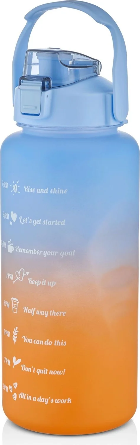 THE MIA H2O Fit Water Bottle Blue 2000 ml 75565