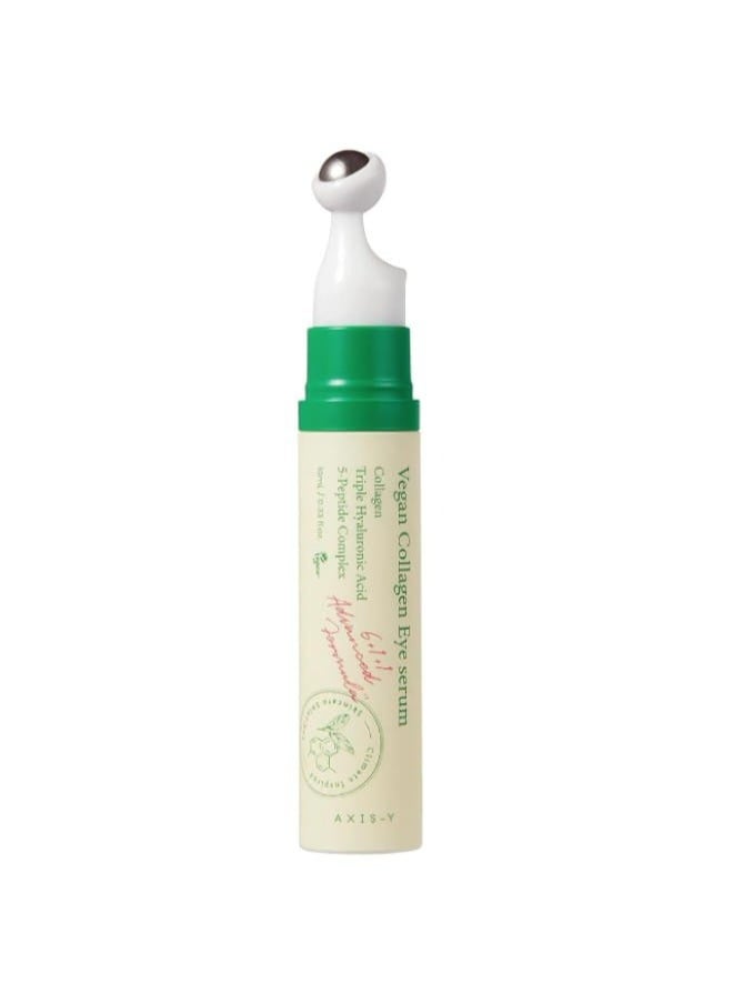 AXIS-Y AXIS Y Vegan Collagen Eye Serum 10ml – Hydrating, Anti-Aging Formula for Puffiness, Dark Circles, and Fine Lines – Plant-Based Collagen, Suitable for All Skin Types  - Image 1