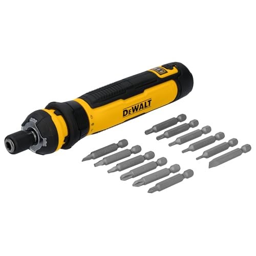 DEWALT Cordless Screwdriver USB Rechargeable with FLEXDRIVE Control and Screwdriver Bit Set, Electric Screwdriver Cordless with LED Light (DWHT66719) - Image 1