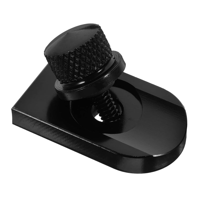 Black Knurled Seat Bolt Screw Set for Motorcycle Rear Seat Modification - Image 2