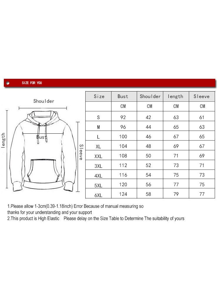 KUYING Naruto Card Retro Round Neck Hoodie  - Image 2