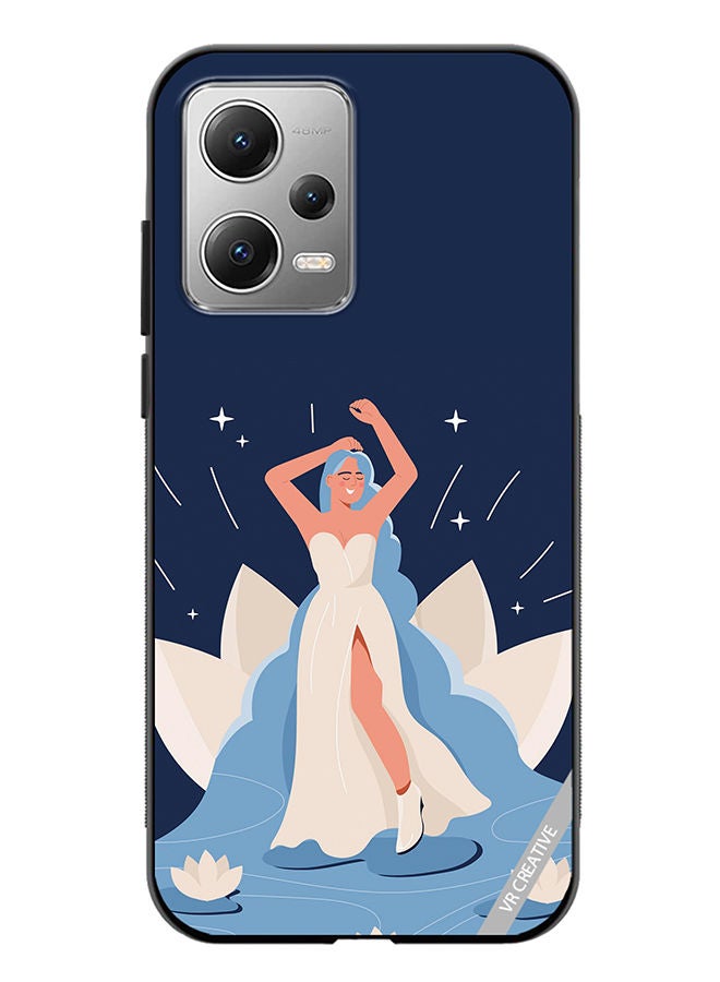 VR CREATIVE Protective Case Cover For Xiaomi Redmi Note 12 Beauty Fantasy Woman Design Multicolour - Image 1