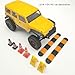 VINGVO Rc Car Ramp Rc Crawler Car Accessories 118 124 Climbing Car Mood Piece Speed Bumps Ice Cream Cones Warning Signs Model Rc Road Block Car Scene Accessories for Scx24 - Image 4
