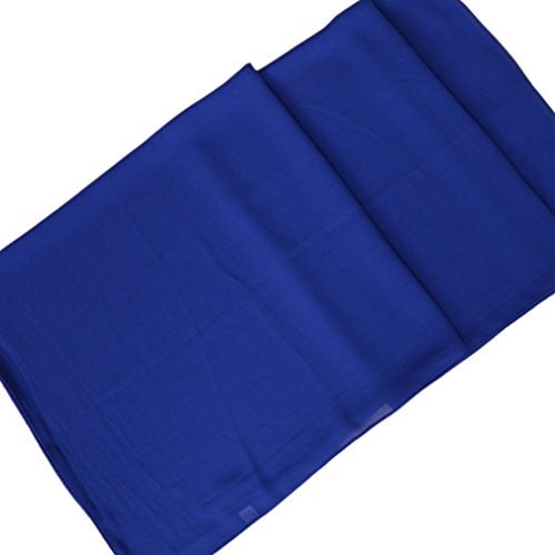 LMVERNA Muslim chiffon scarf shawls popular Hijab Long Scarf wrap scarves (Royal blue) - Image 4