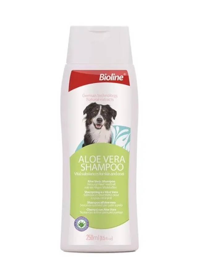 Bioline Aloe Vera Dog Shampoo 250ml - Image 1