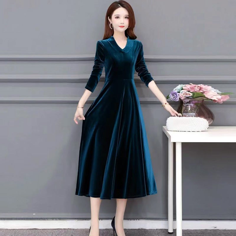 Hepburn style dress, elegant feminine daily styling - Image 4