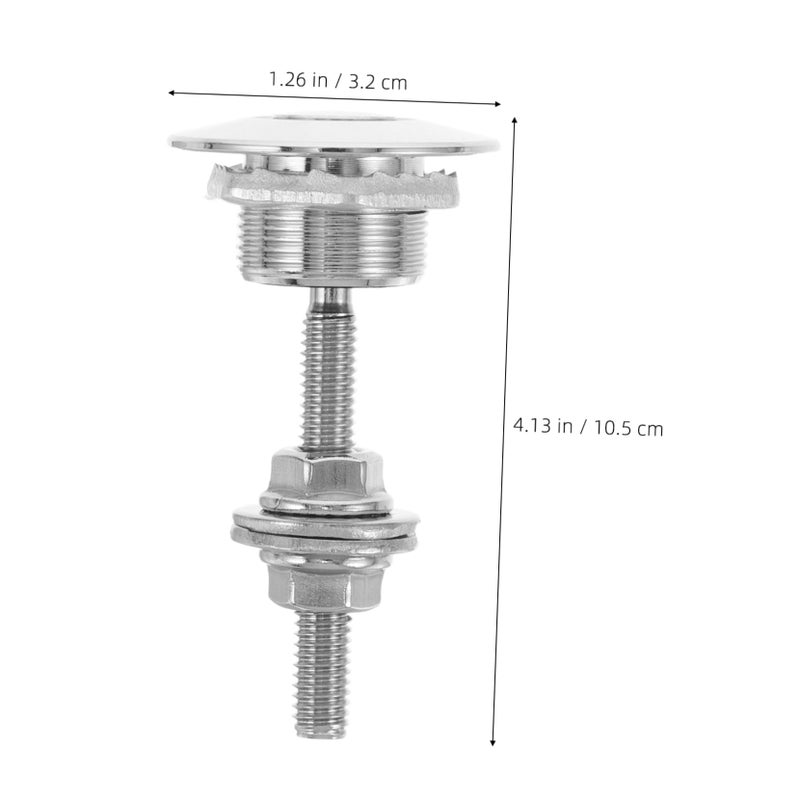 Silver Car Hood Latch Lock Quick Release Mechanism Sturdy Engine Cover Lock - Image 3