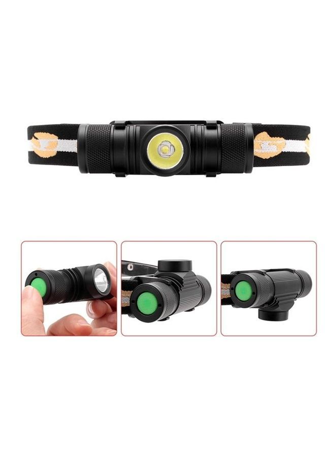 NIBEMINENT USB Rechargeable Aluminum Alloy Waterproof Strong Light - Image 1