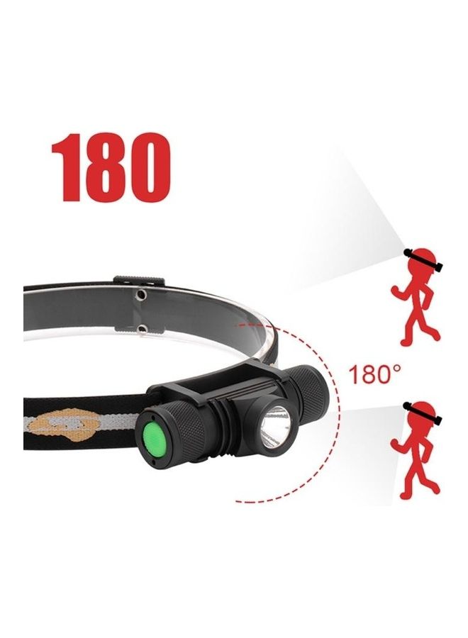 NIBEMINENT USB Rechargeable Aluminum Alloy Waterproof Strong Light - Image 4