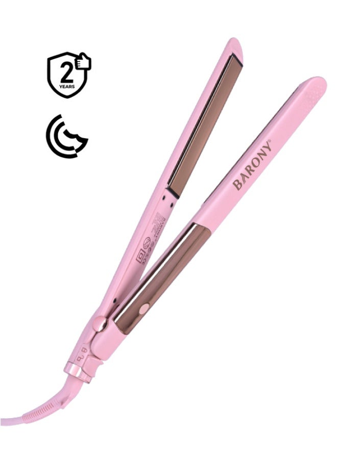 باروني سيراميك نحيف (مملس شعر) ديجيتال من باروني – وردي - Image 1