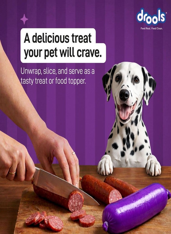 Drools Adult & Puppy Sausage for Dog, 450g | Liver Flavour | High Protein | Treat & Food Topper | Grain Free | Best for Training & Bonding | No Preservatives - Image 5