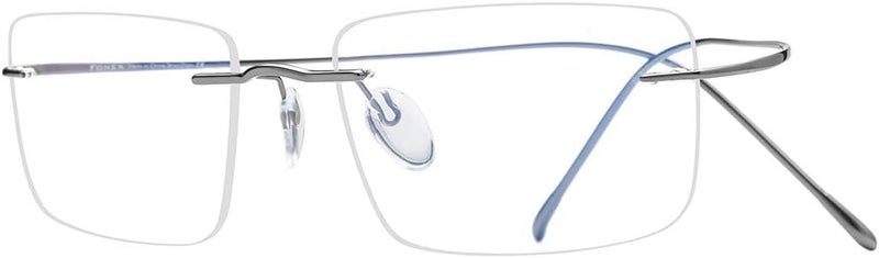FONEX Titanium Glasses Frame,Rimless Frameless Optical Eyewear Eyeglasses for Men and Women F85634 - Image 4