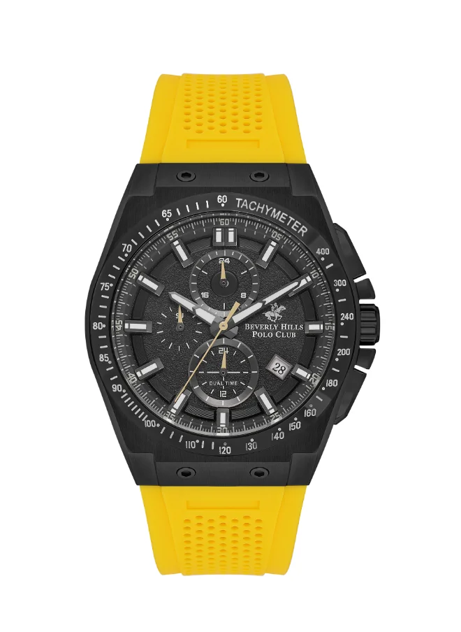 BEVERLY HILLS POLO CLUB BEVERLY HILLS POLO CLUB Men's Multi Function Black Dial Watch - BP3541X.654
