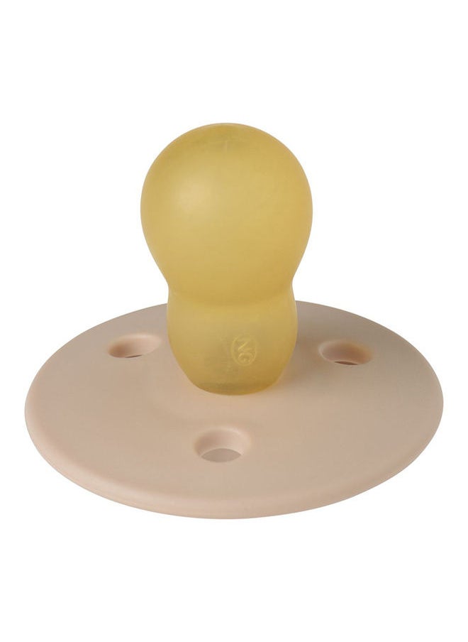 Mininor - Round Pacifier Latex 6M Soft Rabbit - Image 1