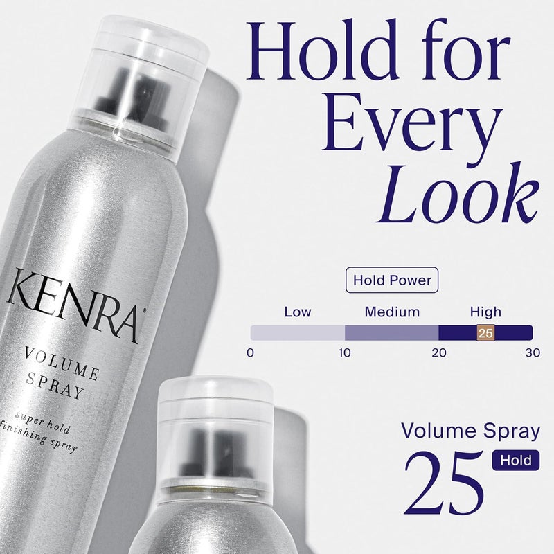 Kenra Professional Volume Spray 25 50% | Super Hold Finishing & Styling Hairspray | Flake-free & Fast-drying | Wind & Humidity Resistance | All Hair Types | 16 oz - Image 2