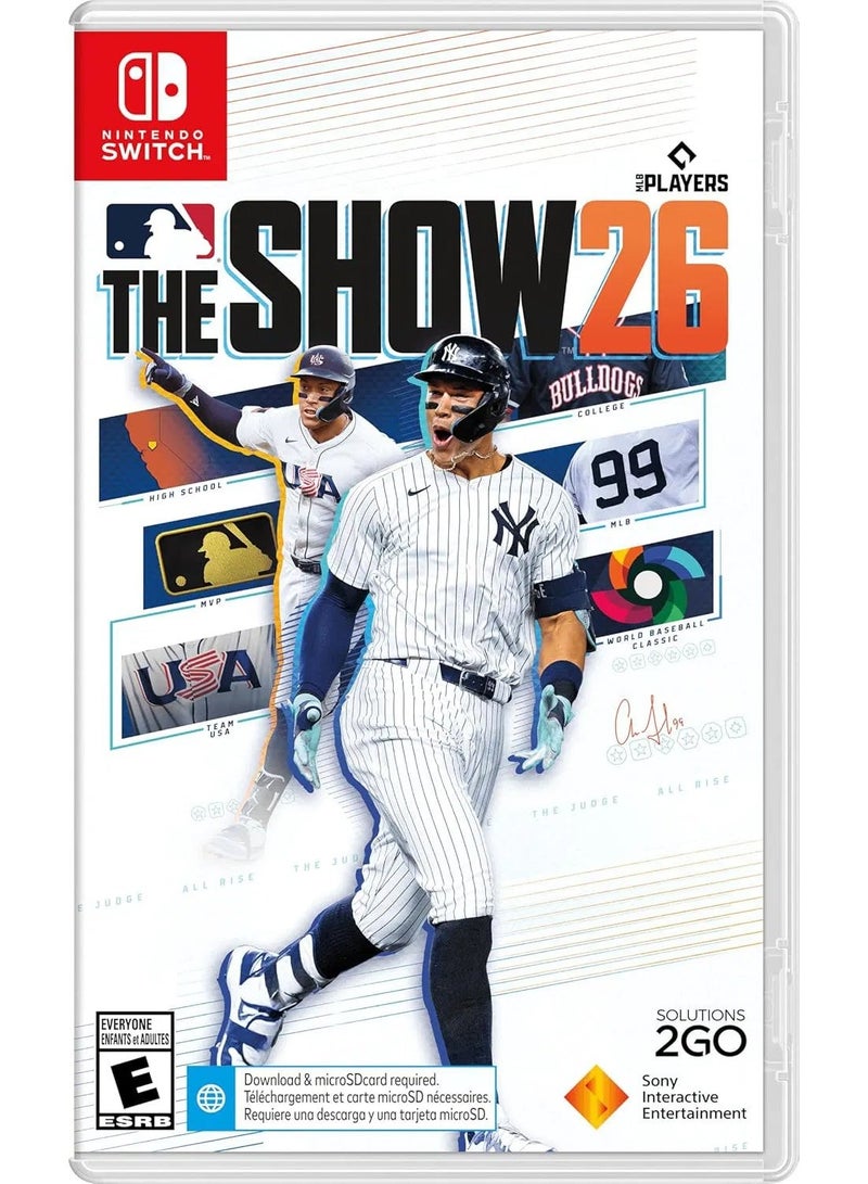 سوني إنترآكتيف إنترتيمنت MLB The Show 26 - Nintendo Switch - nintendo_switch - Image 1