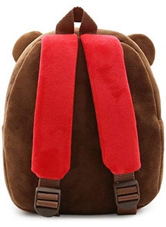 Blue Tree blue tree Cute Kids Backpack Toddler Bag Plush Animal Cartoon Mini Travel Bag for Baby Girl Boy 1-6 Years (Blue Cat-Bear)  - Image 5