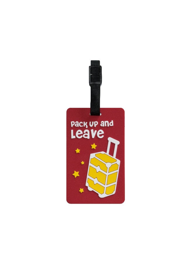 TangoTag Luggage Tag for Suitcases, Value Combo 4 Pcs Pack, Suitcase Tags Identifiers, Cute Bag Tags, Name Travel Tags, ID Labels for Men & Women, Luggage Travel Essentials – HTC-TT837 - Image 5