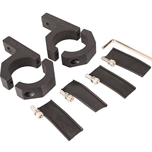House Tuning Light Bar Clamp Mount Bracket 1.5inch 38mm Bar Cage for ATV UTV Motorcycle Bumper (2pcs-1.5" Clamp) - Image 3