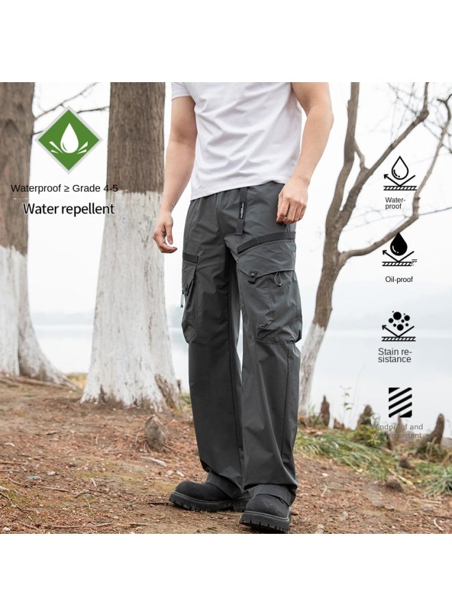 Izexx Fashion Brand New Functional Wind Speed Dry Waterproof Assault Pants Mountain Outdoor Leisure Work Pants Men - Image 2