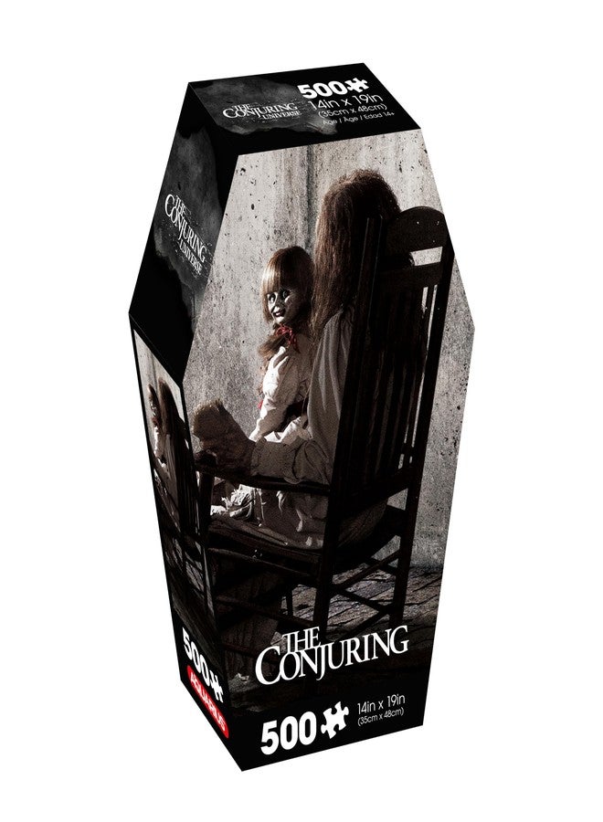 AQUARIUS The Conjuring 500pc Puzzle (500 Piece Jigsaw Puzzle) - Glare Free - Precision Fit - Officially Licensed The Conjuring Movie Merchandise & Collectibles - 14x19 Inches